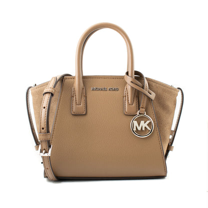 Michael Kors Handväska Avril Konstlader Diskret Brun