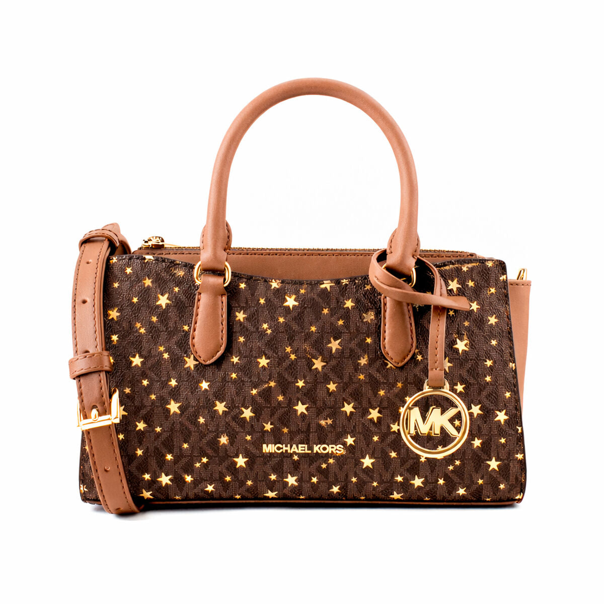 Michael Kors Handväska Arden Tidlos Elegans Brun