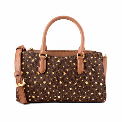 Michael Kors Handväska Arden Tidlos Elegans Brun