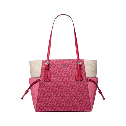 Michael Kors Axelväska Voyager Vaskmodell Sommar Rosa