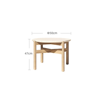 Monte Round Sand Coffee Table-1