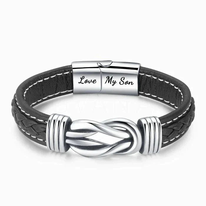 Till min son – Symboliskt armband med budskap