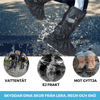 ShoeCover™ - Vattentäta överdragsskor med förstärkt slityta