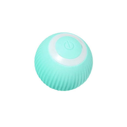 Självrullande Kattleksak med LED & Hinderundvikning