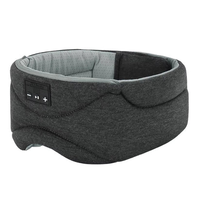 Sovmask med Bluetooth-högtalare, trådlös och ljusblockering
