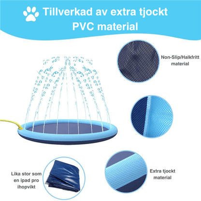 Splashpoolen - Pool med fontän
