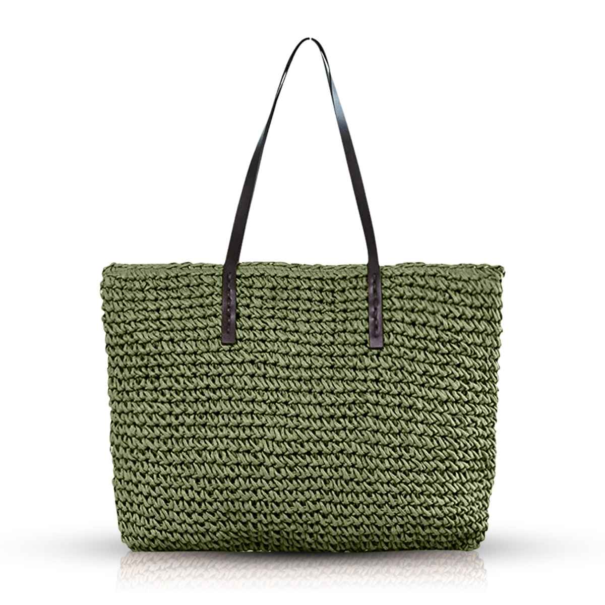 SunTote™ - Väska i vävt strå