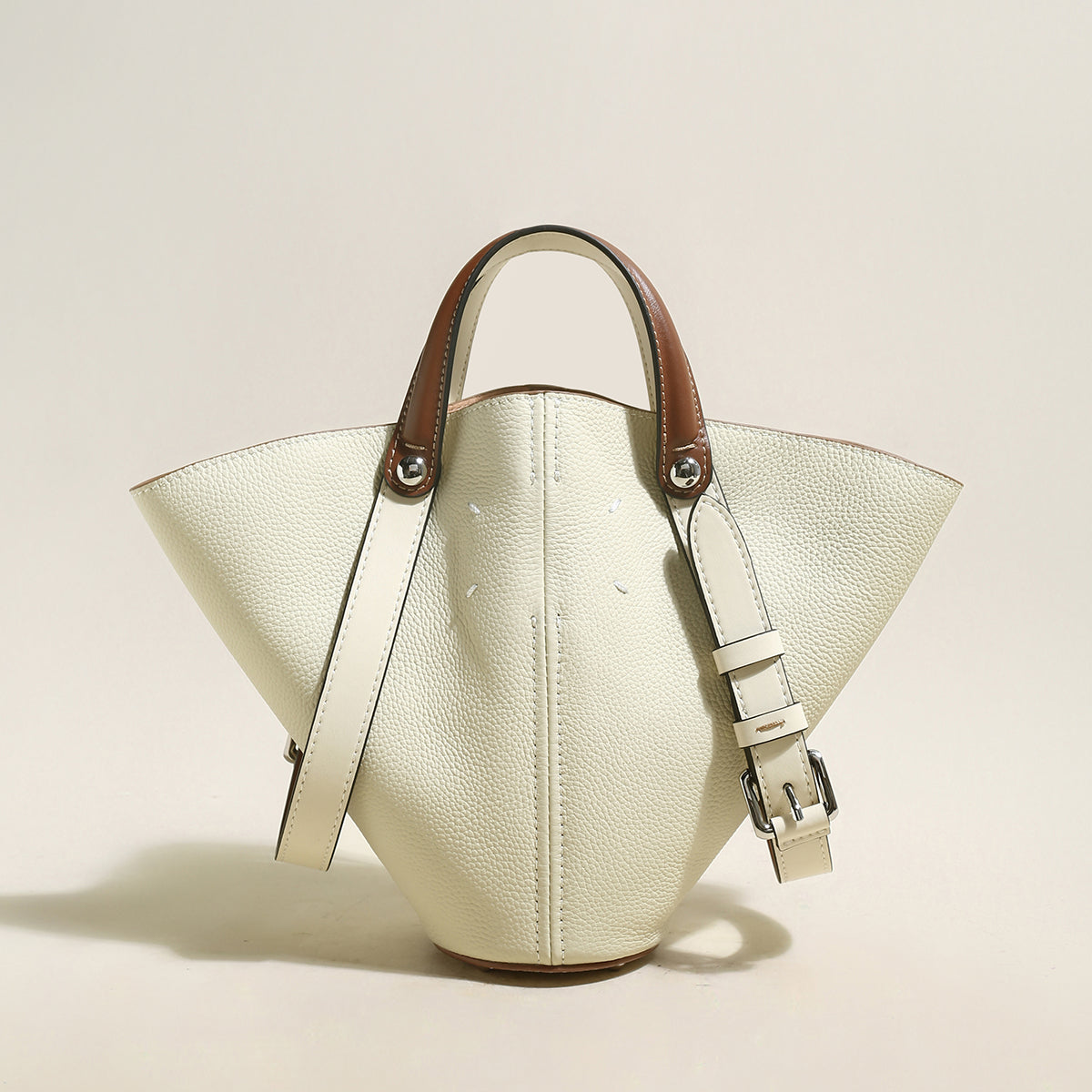 Taormina Trapezoid Top Handle Bag-3