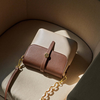 Timeless Flap Leather Shoulder Bag-4