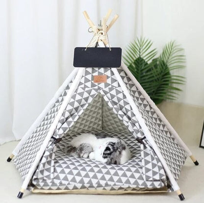 Tipi tält för hund och katt – mysig och trygg sovplats