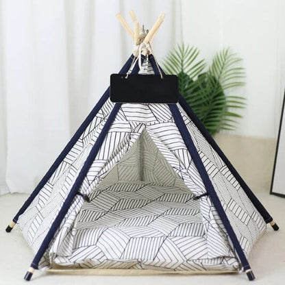 Tipi tält för hund och katt – mysig och trygg sovplats