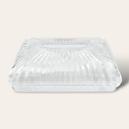 Transparent Servettlåda