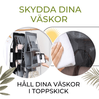 Vertikal väskförvaring