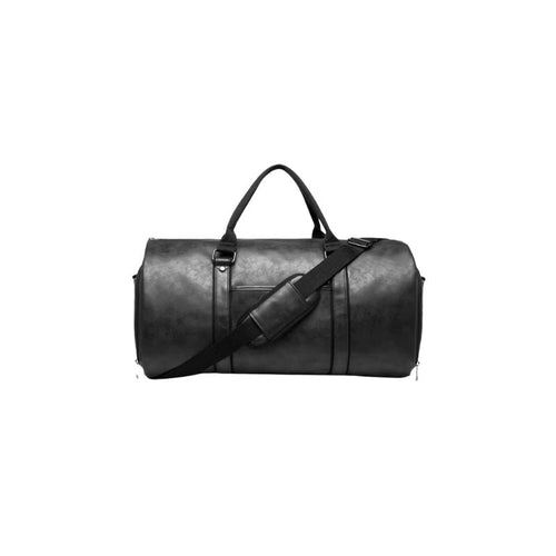 Weekendbag i premium-polyester, vattenresistent, ventilerat skofack